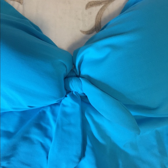 Cute blue one piece bathing suit - Picture 2 of 5